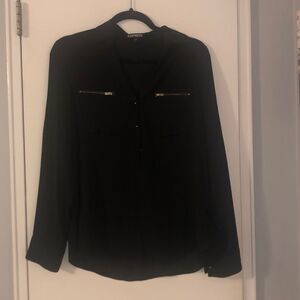 Express black blouse